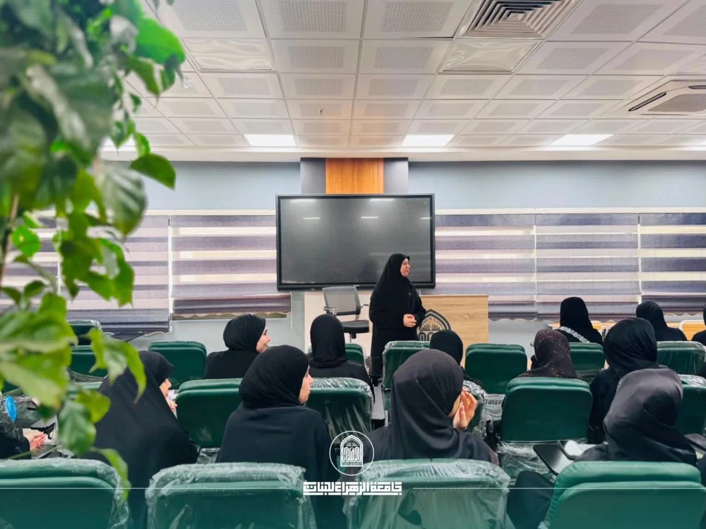 اجتماع تنسيقي لمناقشة إدارة المفرزة الطبية لجامعة الزهراء (عليها السلام)
