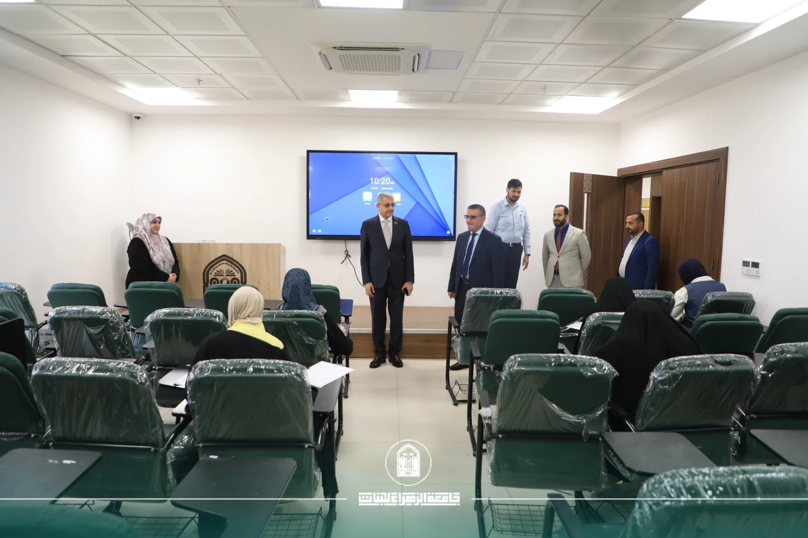 University President’s Assistants Inspect Second-Round Examinations at the College of Engineering