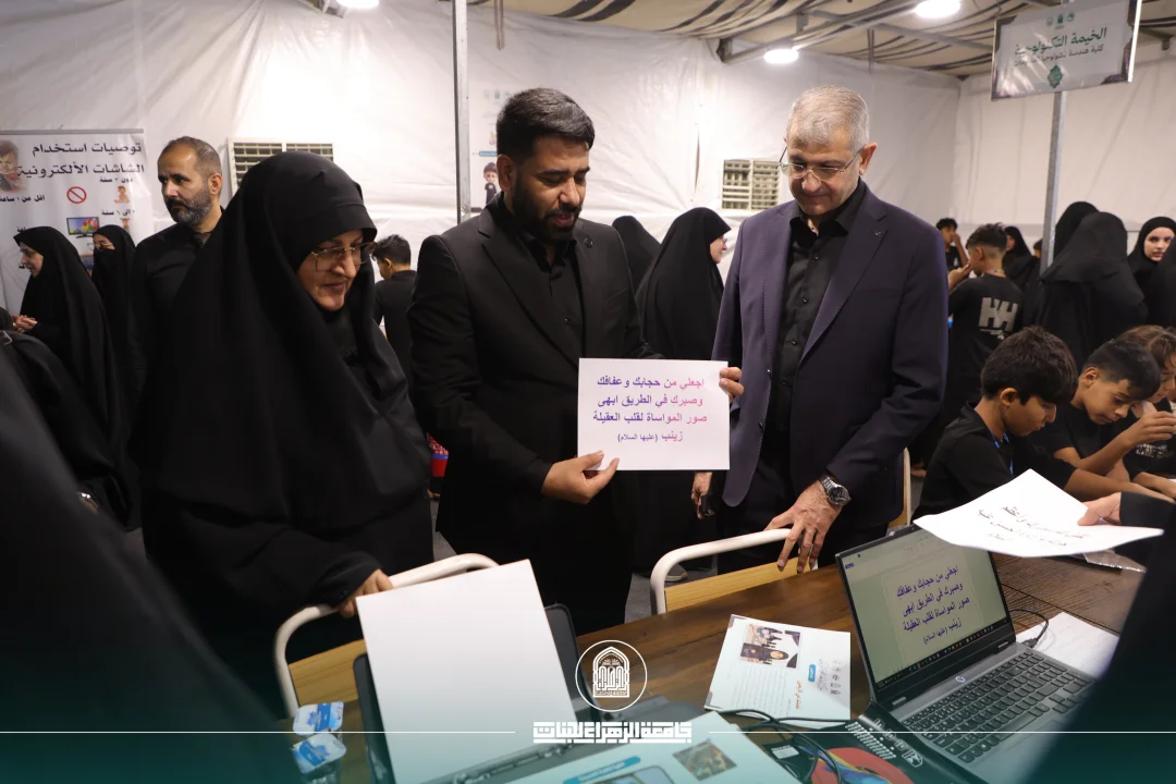 حين تلتقي التكنولوجيا بحكاية الأربعين... أطفالٌ يرسمون المستقبل في ركن كلية الهندسة وتكنولوجيا المعلومات