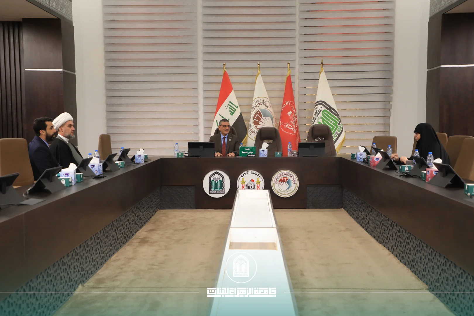 Al-Zahraa University Hosts First Meeting of the Central Qur’anic Examination Committee
