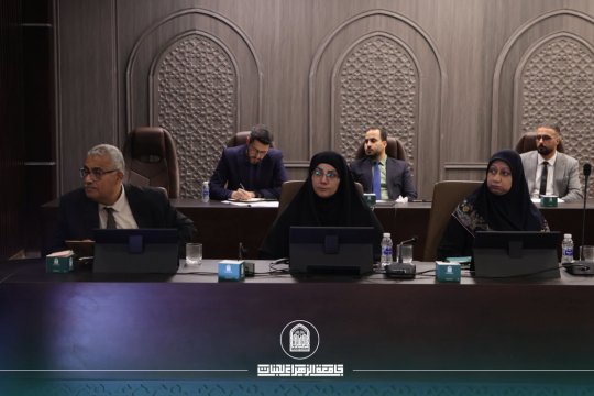 The Dean Participates in University Presidency Meeting to Discuss the Conclusion of the Academic Year