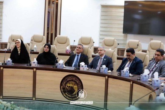 السيدة العميدة تشارك في زيارة علمية إلى جامعة الأنبار لتعزيز التعاون الأكاديمي
