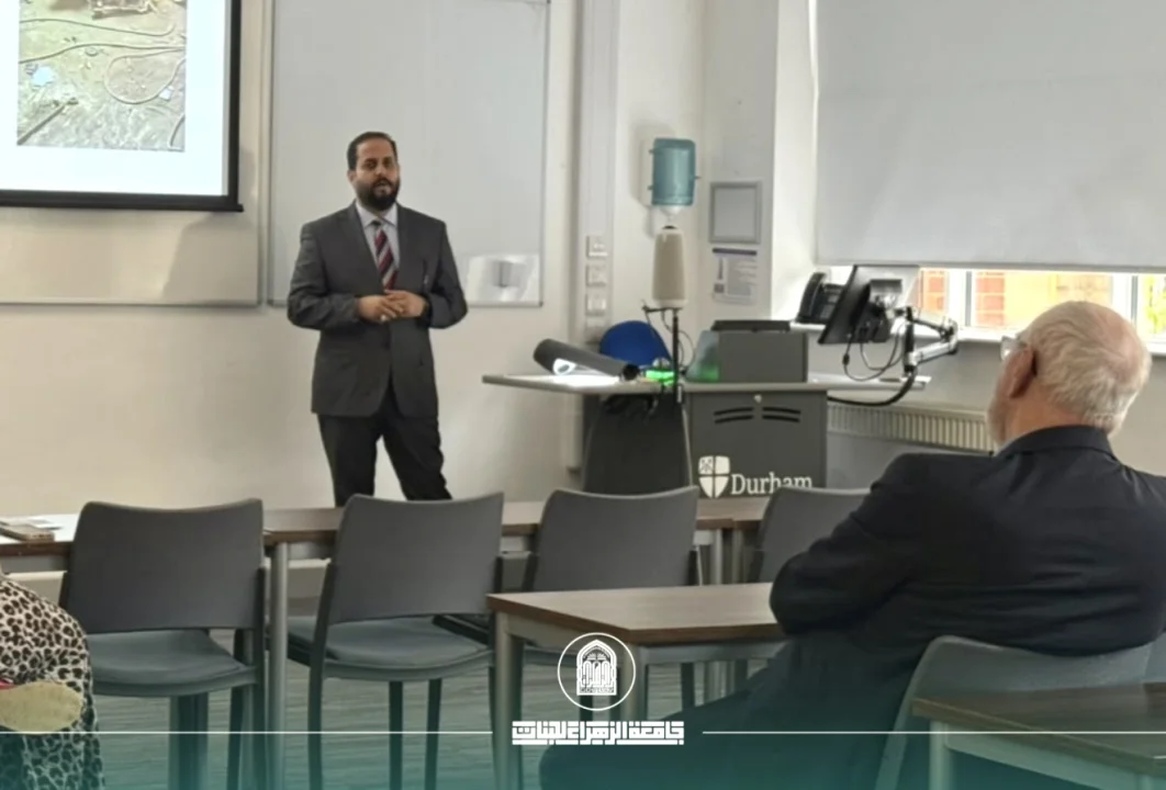 تدريسي في كلية التربية بجامعة الزهراء (ع) للبنات يقدّم محاضرتين علميتين وفنيتين في المملكة المتحدة