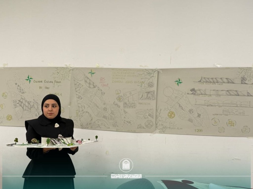 Outstanding architectural creations for second-year female students in the final examination of the Architectural Design course.