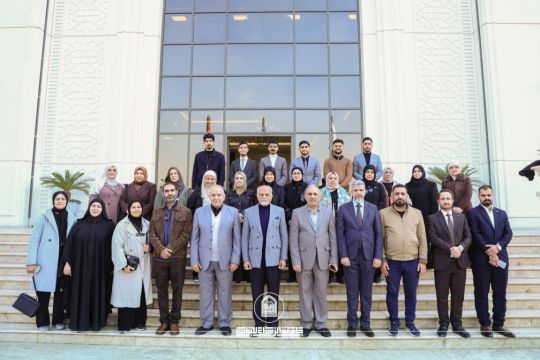 Official Visit by Academic Delegation from Al-Mustansiriyah University to Al-Zahraa University for Women