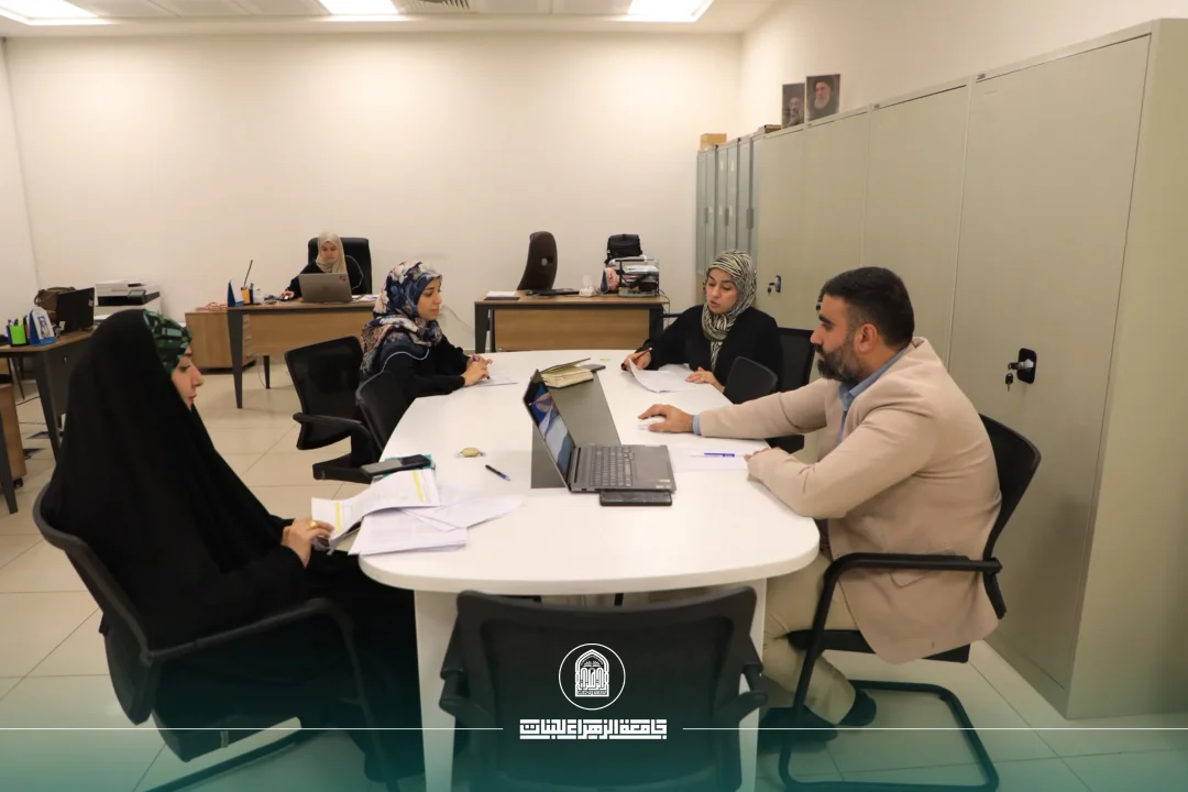 ضمان الجودة والأداء الجامعي يبحث متطلبات التقييم السنوي في كلية الهندسة وتكنولوجيا المعلومات