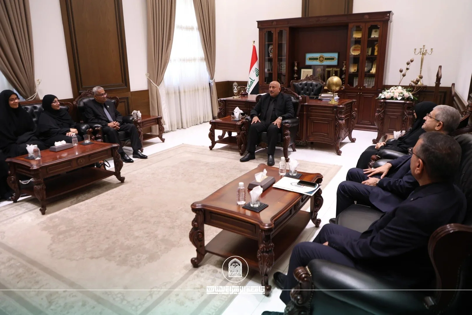 The Dean Joins the University Delegation to Strengthen Partnership with the Governor of Karbala