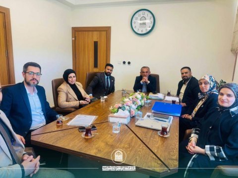 Al-Zahraa University for Women Welcomes Ministerial Committee to Review the Establishment of the Department of Cosmetology and Laser Technologies