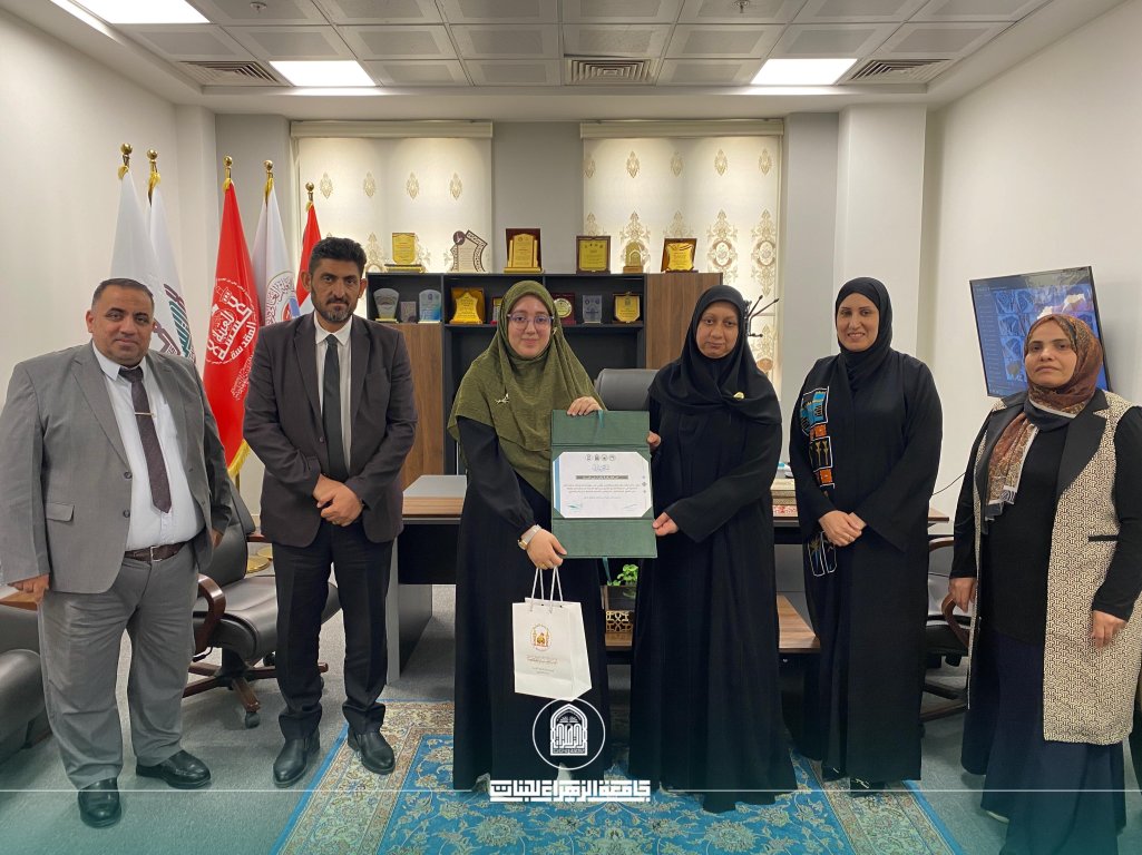 After University of Al-Zahraa Secures First Place, College of Pharmacy Honors Student Participant