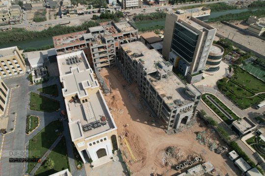 A more advanced and organized university environment with modern infrastructure and integrated services.