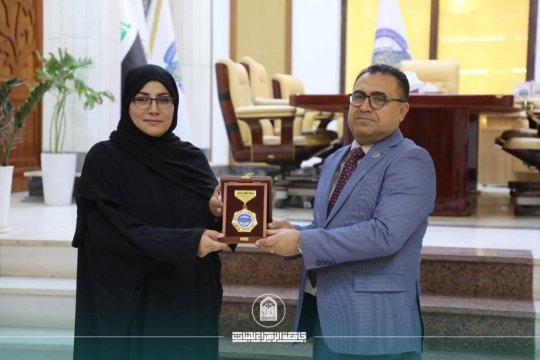 Engineering on the table of academic partnerships: Active presence in Al-Zahraa University's visit to Al-Karkh for Science