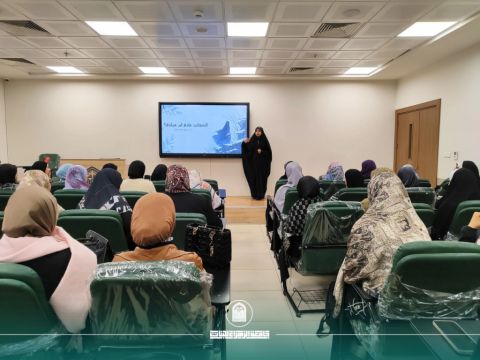 قسم اللغة الانجليزية - كلية التربية ينظّم ورشة علمية بعنوان «الحجاب.. عادة أم عبادة؟»