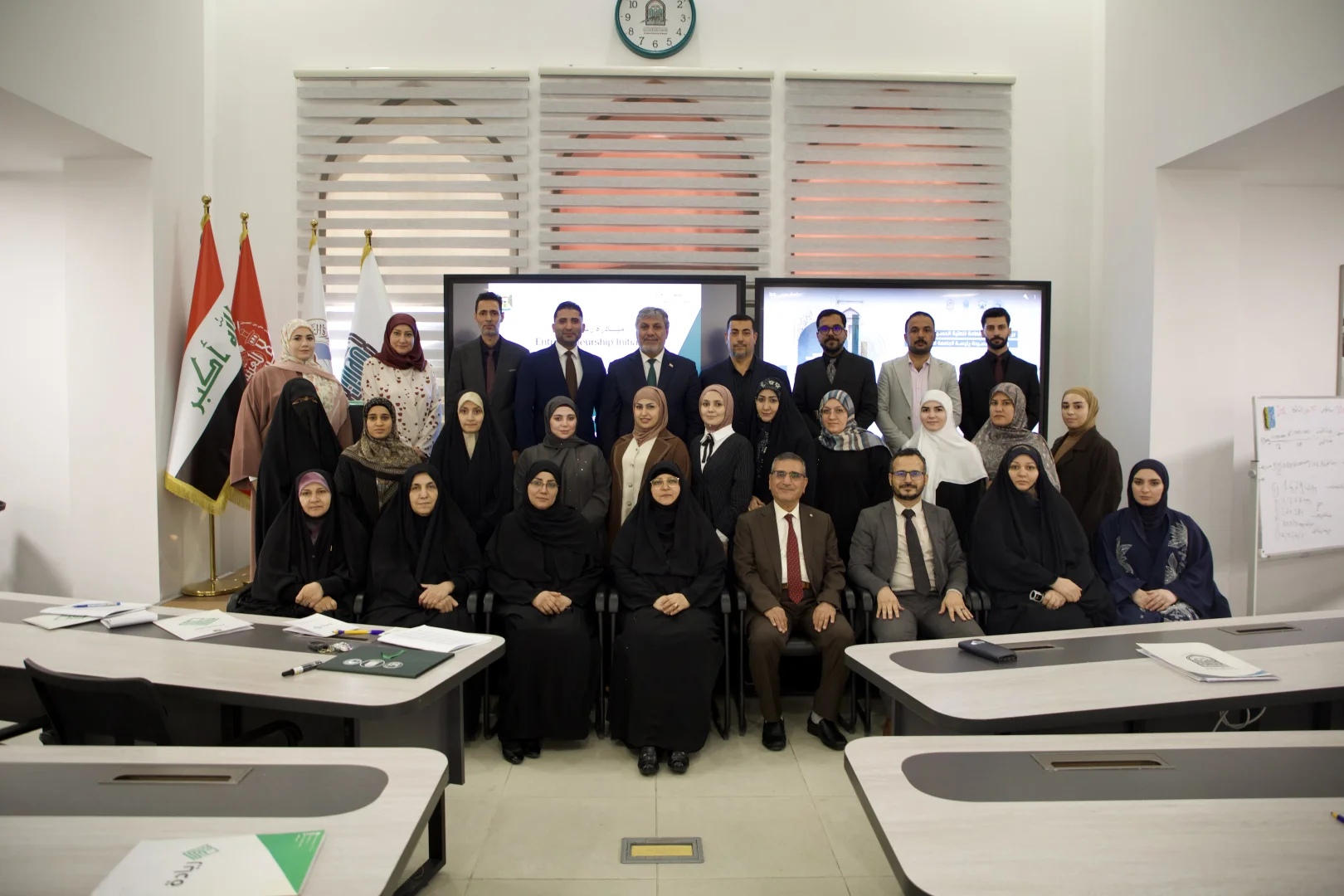 With Participation from Four Universities, Al-Zahraa University Concludes Entrepreneurship Trainer Preparation Course