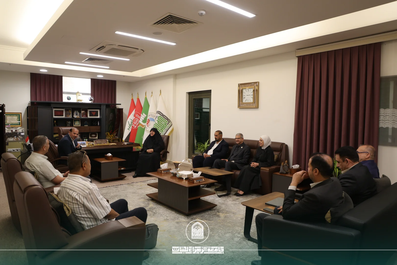 واقع البحث العلمي والبِنى التحتية في مركز الزهراء البحثي تتفقده لجنة وزارية