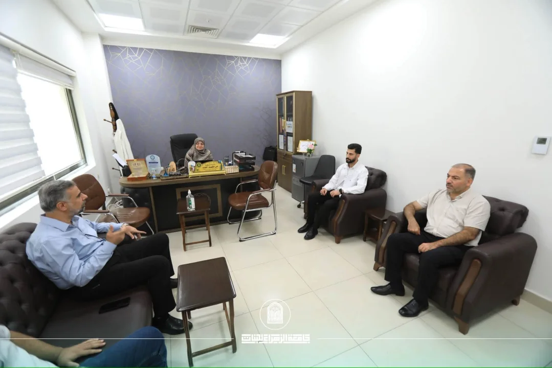 Karbala Water Directorate Explores Scientific Cooperation with Al-Zahraa Center