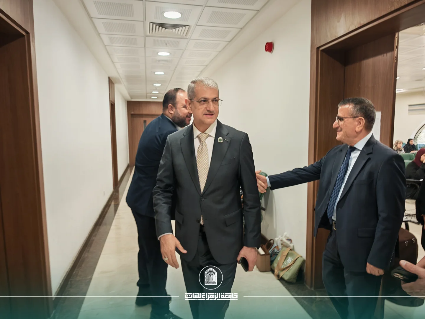 University President’s Assistants Inspect Examination Halls at the College of Education