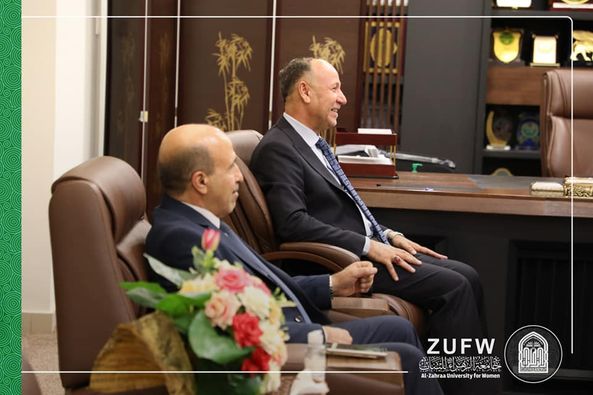 بوصفها مركز امتحاني ضمن الرقعة الجغرافية جامعة الزهراء (ع) للبنات تستضيف طالبات المرحلة الثانوية لأداء الامتحانات النهائية