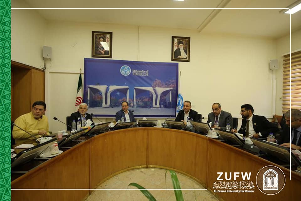 خلال زيارة رسمية لجامعات أجنبية، وفد هيأة التعليم الجامعي وجامعة الزهراء (ع) للبنات تبرم مذكرة تفاهم علمية جديدة
