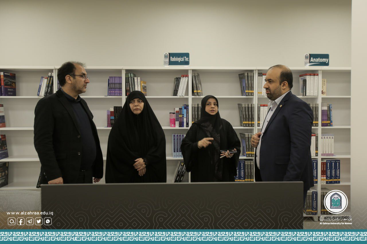 وفد من جامعة آزاد الإسلامية يزور جامعة الزهراء (عليها السلام) للبنات
