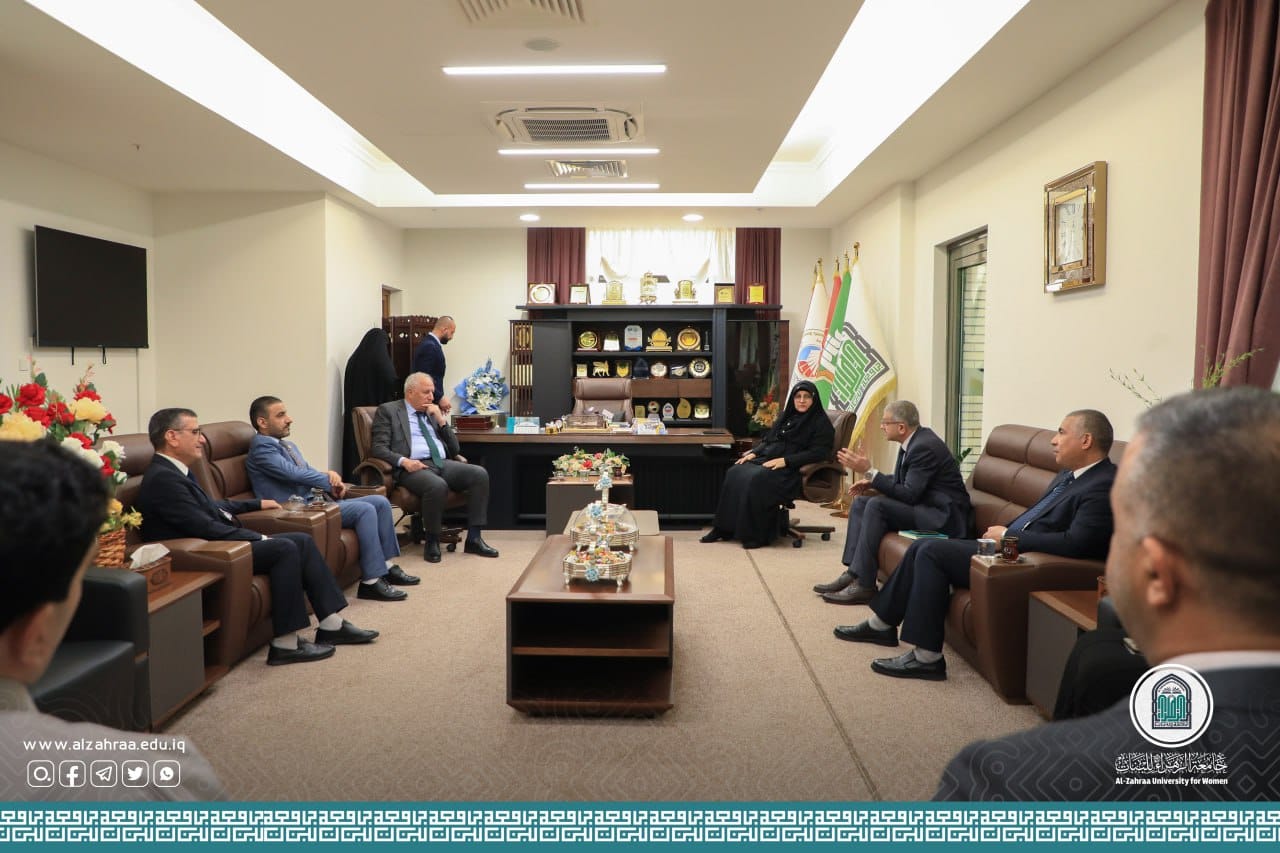 لجنة التعليم العالي النيابية في زيارة لجامعة الزهراء (عليها السلام) للبنات.