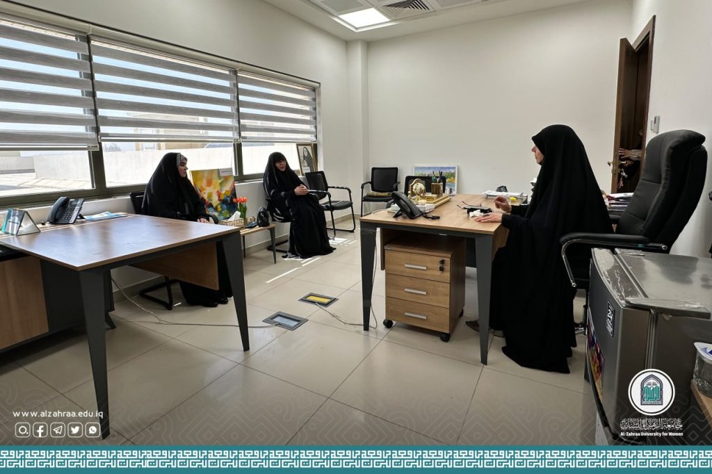 تحت شعار كوني ريحانة.. جامعة الزهراء (عليها السلام) تستقبل وفداً من دار القرآن الكريم وتبحث معه تفاصيل تحديث المشروع القرآني في الجامعة