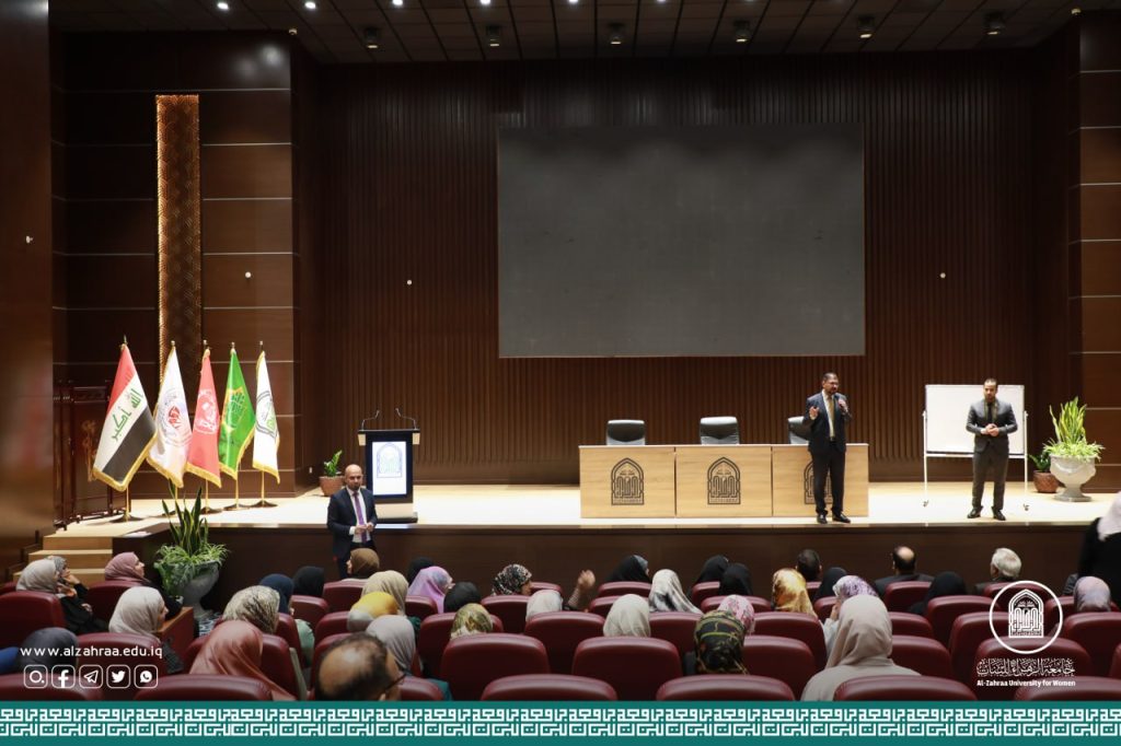 أجراء عملية الاقتراع لانتخاب ممثلي مجلس جامعة الزهراء (عليها السلام) للبنات وكلياتها في نقابة الأكاديميين العراقيين