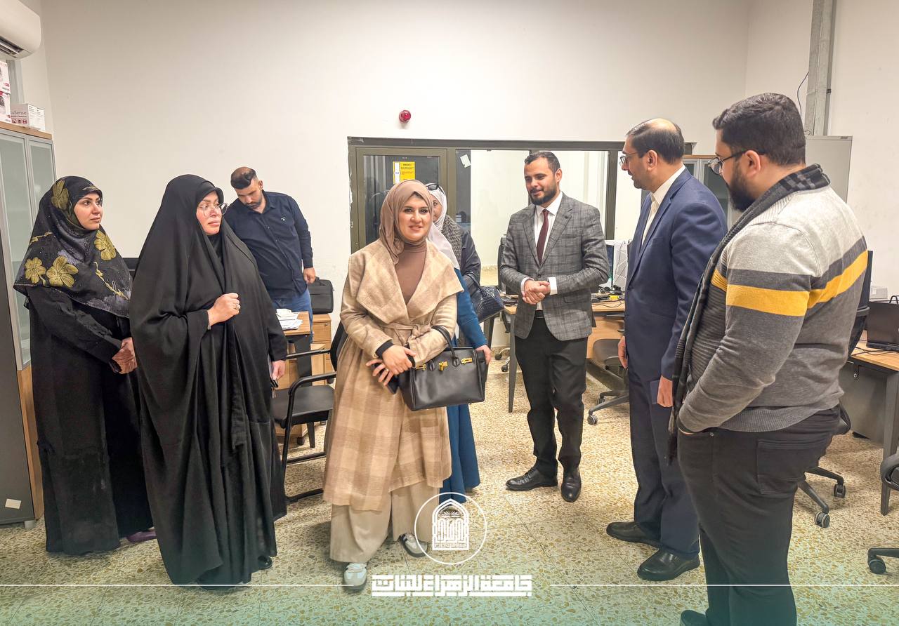 Delegation from Ministry of Higher Education Visits Al-Zahraa University to Oversee National Examinations