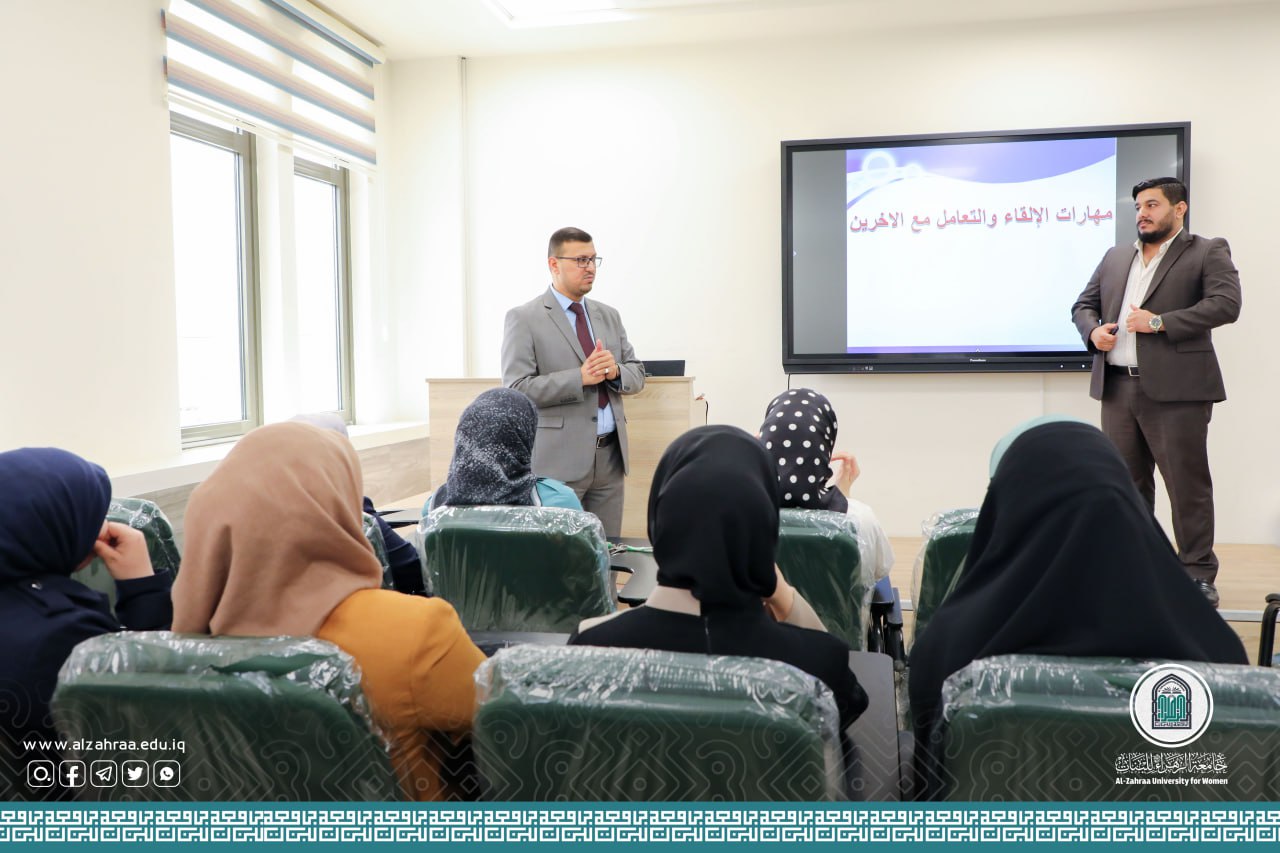 The art of public speaking and how to deal with female students: a workshop held by the Faculty of Pharmacy